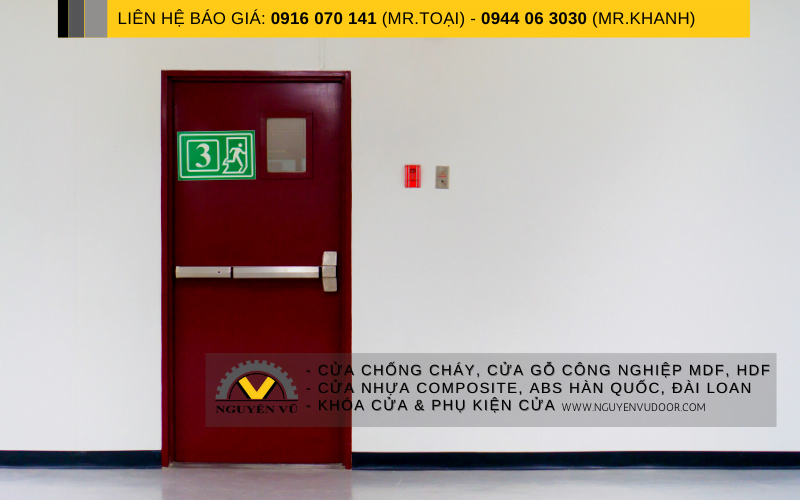 Cửa chống cháy Nguyễn Vũ Door