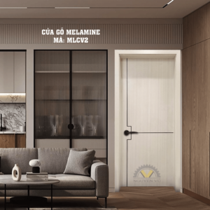 Cửa gỗ MDF Melamine MLCV2