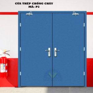 Cửa thép chống cháy P2