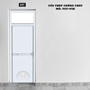 Cửa thép chống cháy TCC+FIX