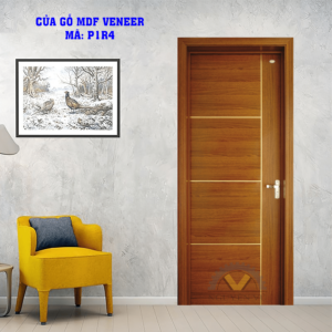 Cửa gỗ MDF Veneer P1R4