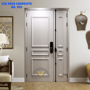 Cửa nhựa gỗ Composite PD3