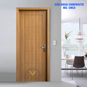 Cửa nhựa gỗ Composite CNC3